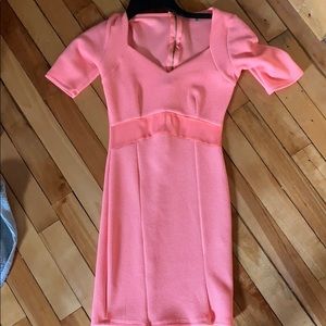 Pink Charlotte Russe Hoco Dress